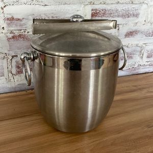 Stainless ice bucket